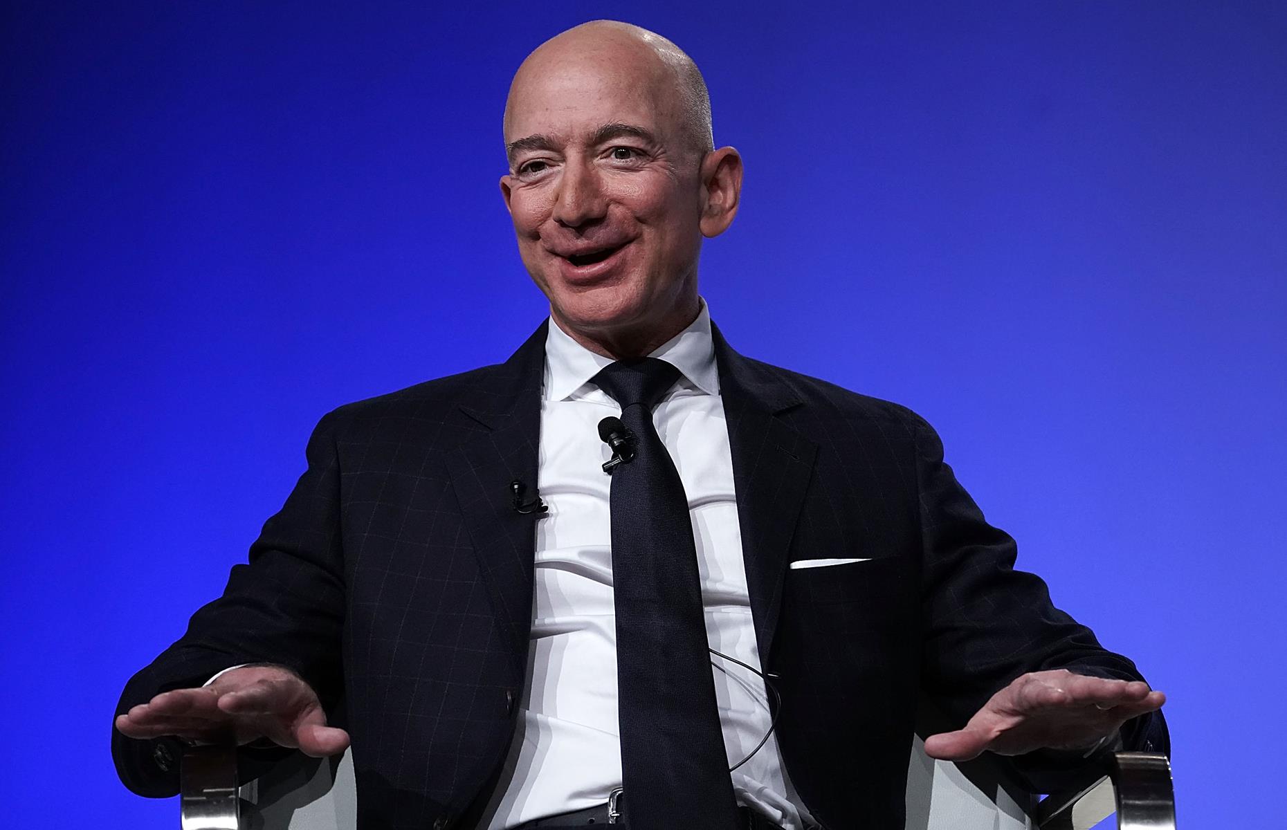 Jeff Bezos, $112 billion (£85.9bn)